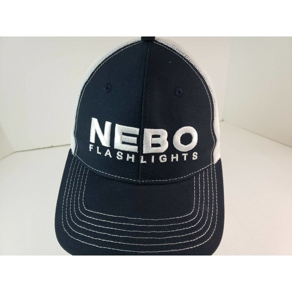 NEBO Flashlights Hat Cap NWT Mesh Snapback - Picture 2 of 9